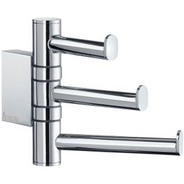 Kolmoiskoukku Smedbo Air kääntyvä kromi