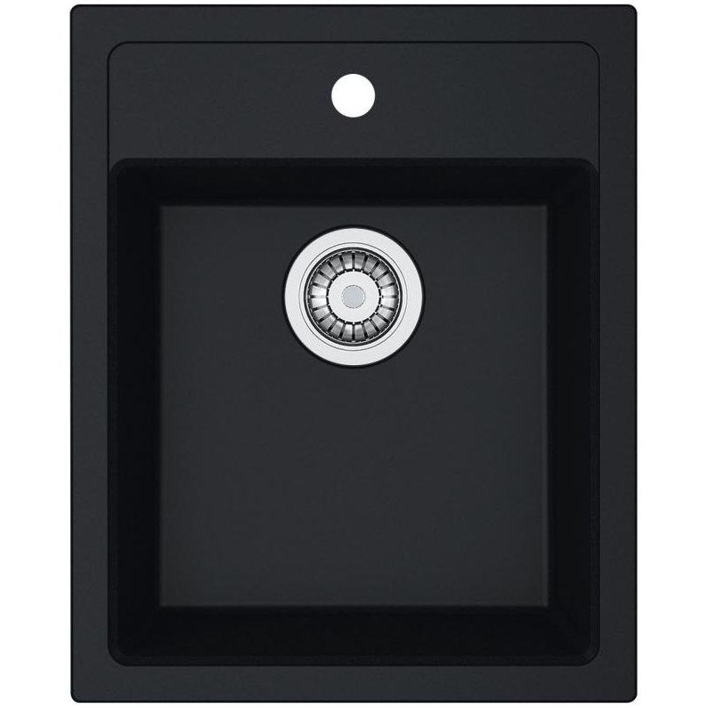 Keittiöallas Franke HS Sirius SID 610-40 430x530 mm Tectonite musta