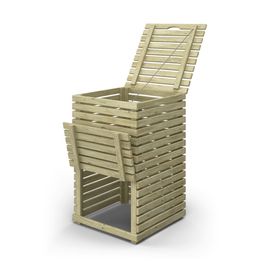 Komposti JABO Horizont 340 L painekyllästetty kuusi