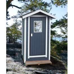 Kompostoiva puucee Ecoteco 1140x1170x2620 mm