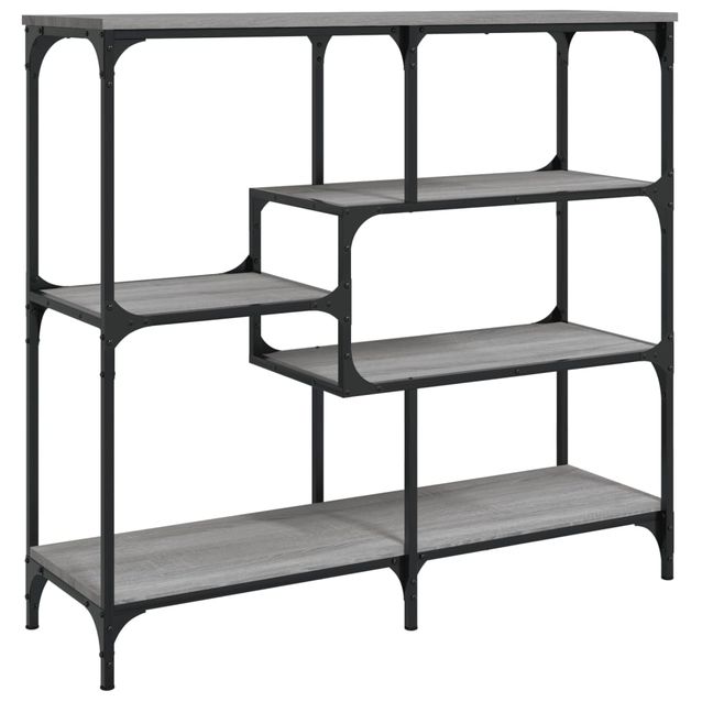 Konsolipöytä harmaa Sonoma 103x32x95 cm tekninen puu (33953)