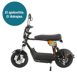 Sähköskootteri Kontio Motors eManki 15 km/h musta