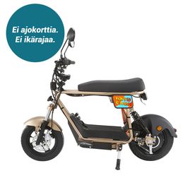 Sähköskootteri Kontio Motors eManki 15 km/h hiekka