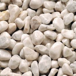 Koristekivi Benders 20-40 mm 15 kg säkki matta valkoinen