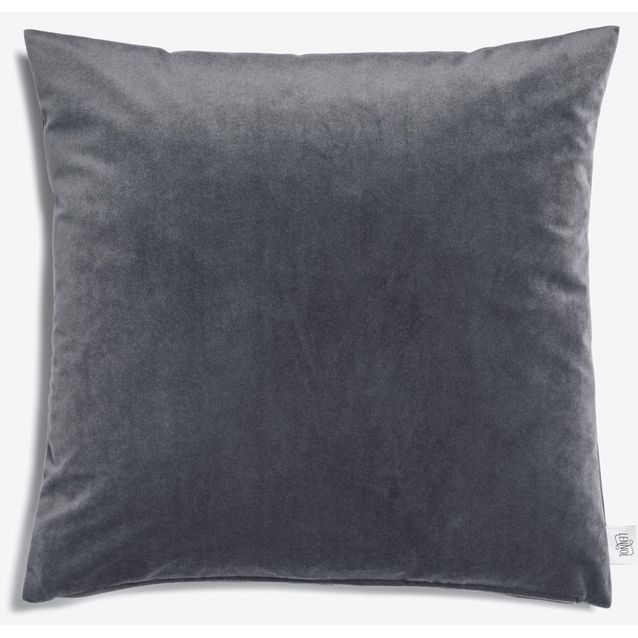 Samettityyny Lennol Helen 45x45 cm harmaa