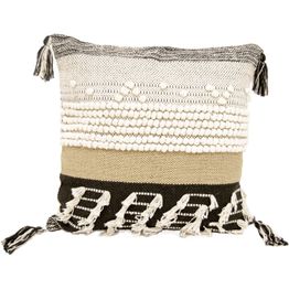 Koristetyyny Sävel 50x50cm musta hapsuilla