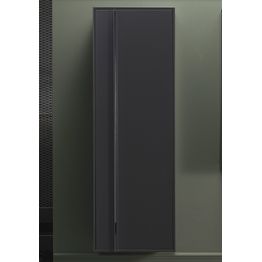 Korkea kaappi Hafa Edge 400x250x1200 mm soft close antrasiitin harmaa