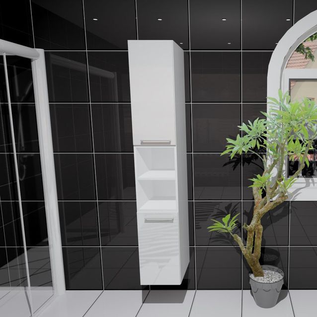 Korkea kaappi Easy Bath OVI2 1750x300mm