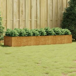 Istutuslaatikko 280x80x40 cm corten-teräs