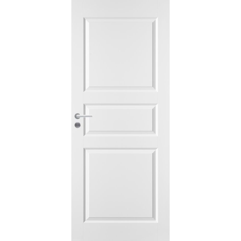 Kostean tilan ovi 3-peilinen Swedoor Bath 1RVK valkoinen