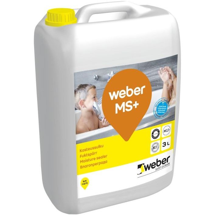 Kosteussulku Weber MS+ 3l