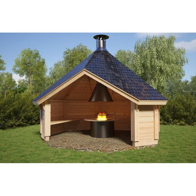 Kotalaavu Jalotakka 7,8 m² kesällä