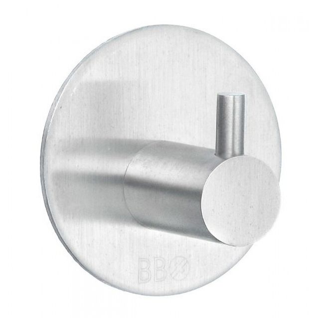 Koukku Smedbo B design 1101 tarrakiinnitteinen harjattu