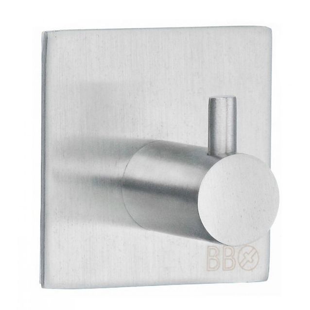 Koukku Smedbo B design 1105 tarrakiinnitteinen harjattu