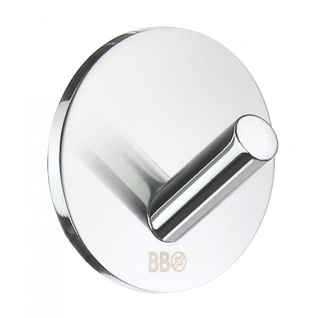 Koukku Smedbo mini B design tarrakiinnitteinen 4-pakkaus