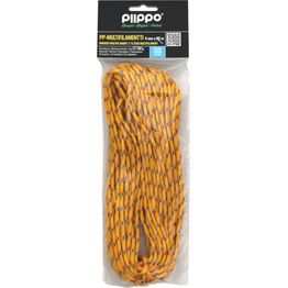 Köysi Piippo palmikoitu PP-multifilament keltainen 4mm x 20m