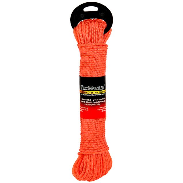 Köysi ProMaster PE 3 mm, punottu 30 m