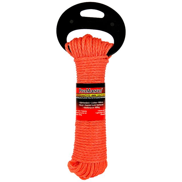Köysi ProMaster PE 4 mm, punottu 30 m