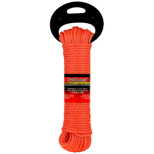 Köysi ProMaster PE 5 mm, punottu 30 m