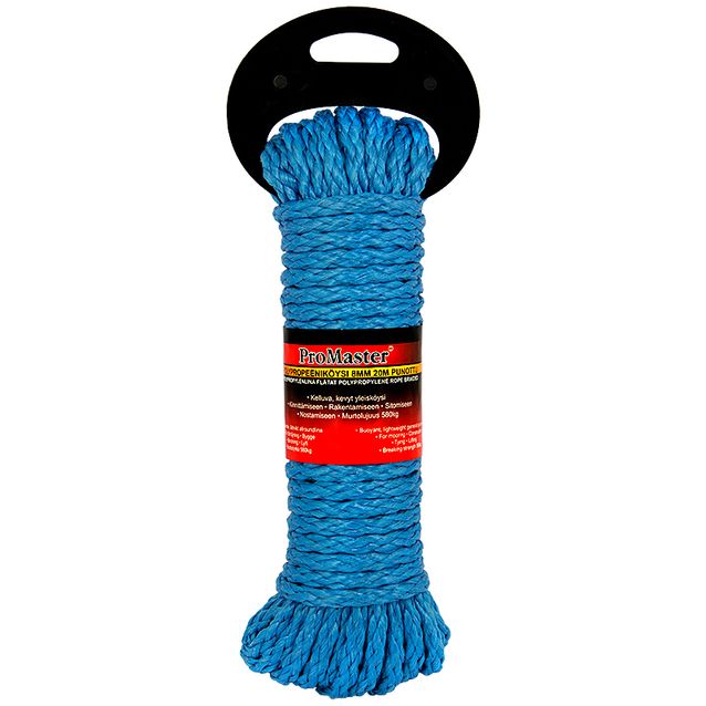 Köysi ProMaster PP 8 mm, punottu 20 m