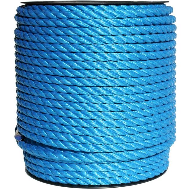 Köysikela Piippo kierretty polypropeeniköysi 12mm x 110m