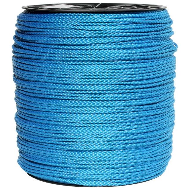 Köysikela Piippo kierretty polypropeeniköysi 4mm x 910m