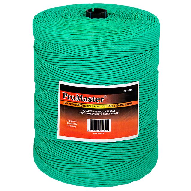 Köysikela ProMaster PE 3 mm punottu, 1340 m 
