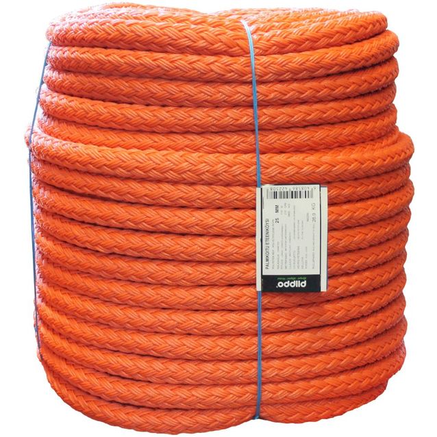 Köysikieppi Piippo palmikoitu polyeteeniköysi 25mm x 110m