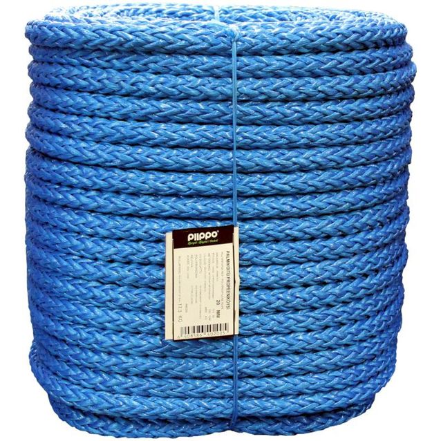 Köysikieppi Piippo palmikoitu polypropeeniköysi 20mm x 110m