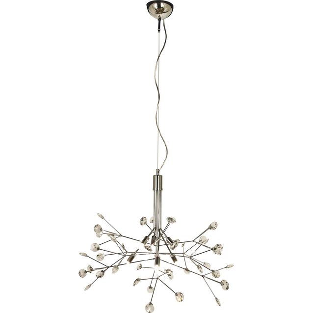 Kristallikattovalaisin Aneta Fiesta kromi/kirkas K9-kristallilasi