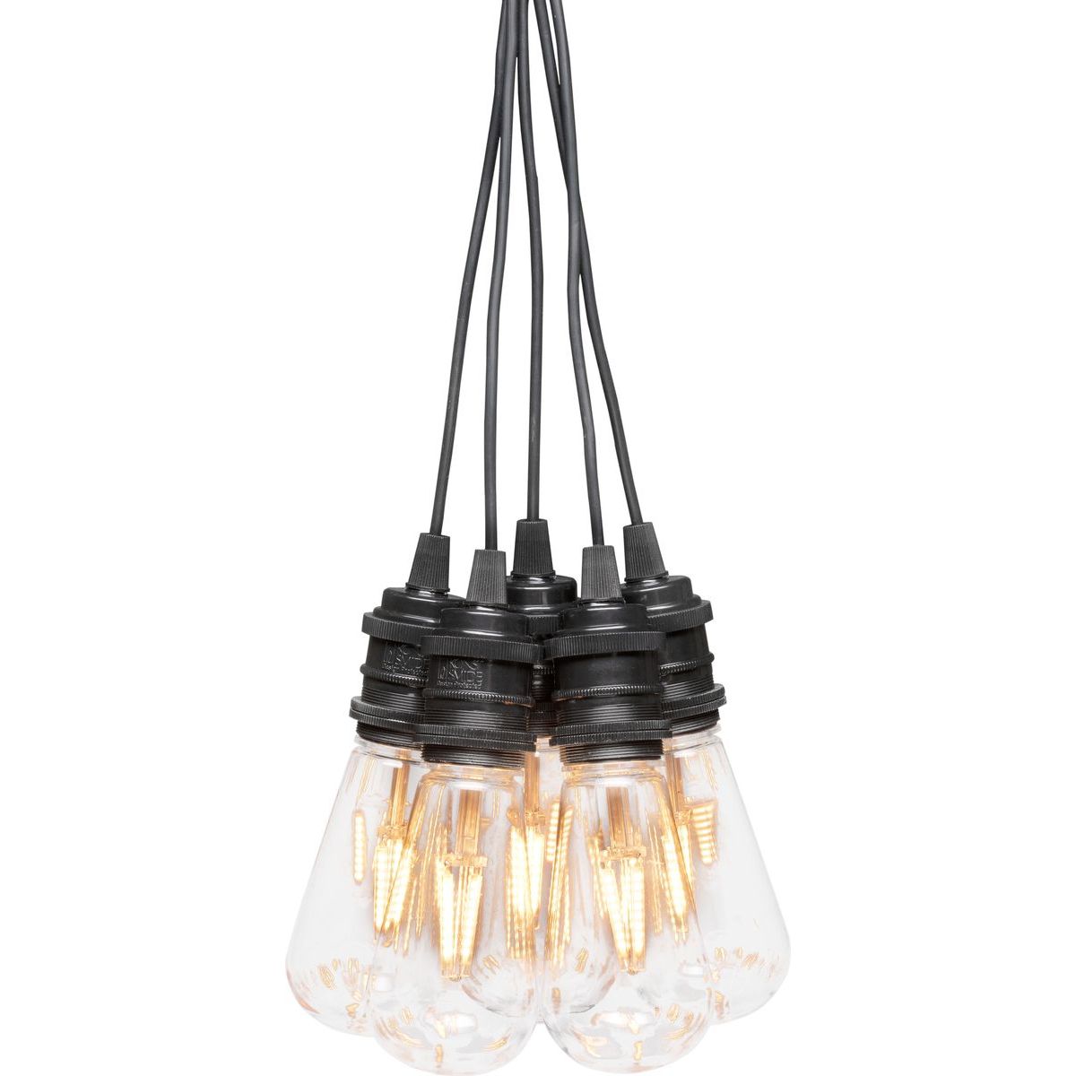 Lisävalosarja Konstsmide Pergola, 10-osainen, himmennettävä