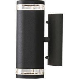 Seinävalaisin Konstsmide Modena 7512-750, ylös/alasvalo, 2xGU10, musta