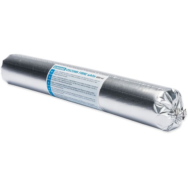 Kuituvahvistettu tiivistyspinnoite Aerosana Visconn Fibre 600ml valkoinen