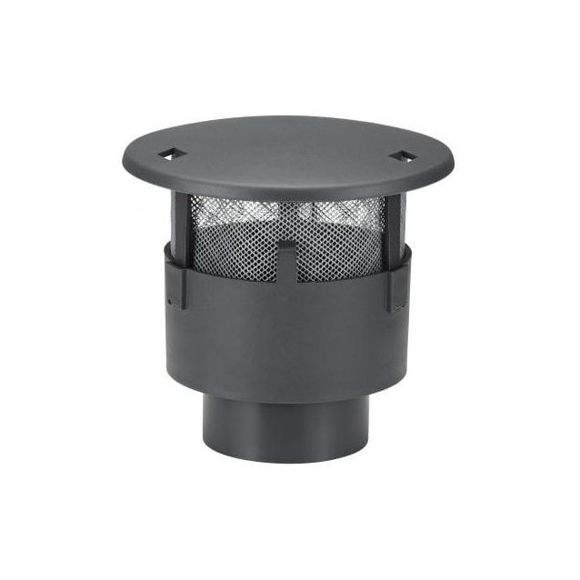 Kuivikekäymälän ilmastointiputken hattu Kekkilä 75/110 mm