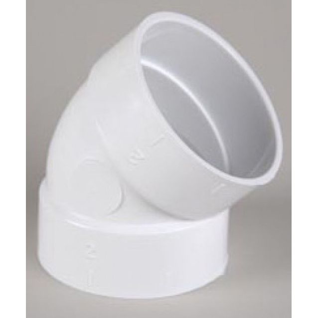 Kulma 45° Smart keskuspölynimurijärjestelmiin