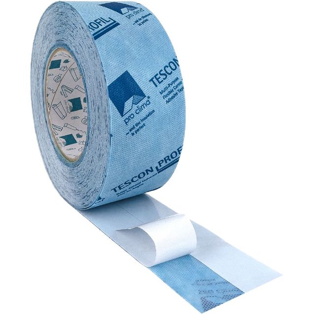 Kulmaliitosteippi Tescon Profil 60mm x 30 m 2-osainen suojapaperi 30/30 mm