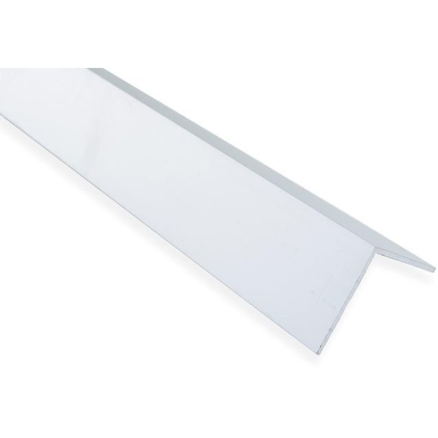 Kulmalista Maler sileä 2x40x40x1000mm alumiini hopea anodisoitu