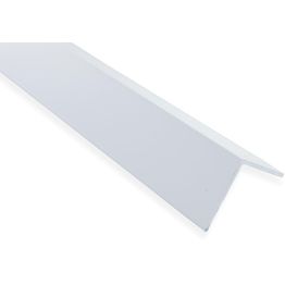 Kulmalista Maler sileä 2x40x40x1000mm alumiini valkoinen maalattu