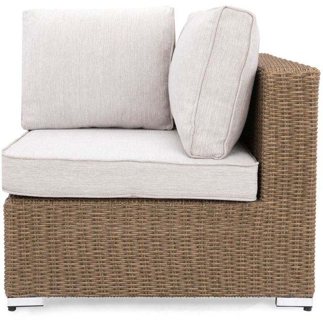 Kulmamoduuli Marcus, pehmusteilla, ruskea