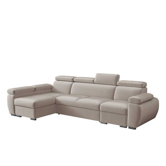 Kulmasohva BOSTON LCp+2r+1p(65), 6-istuttava, beige (7796)