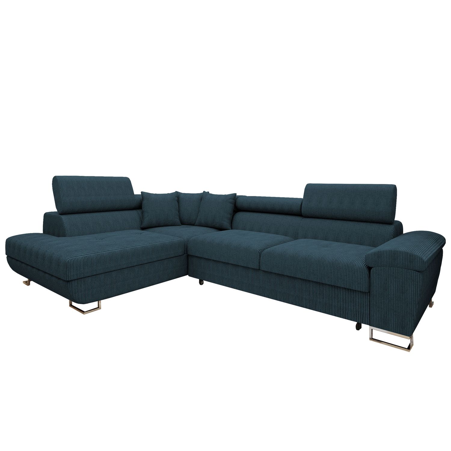 Kulmasohva COTERE, 4-istuttava, sininen (5817)