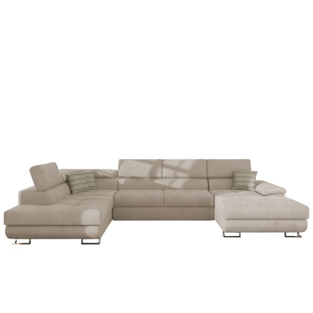 Kulmasohva COTERE BIS, 7-istuttava, beige (2652)