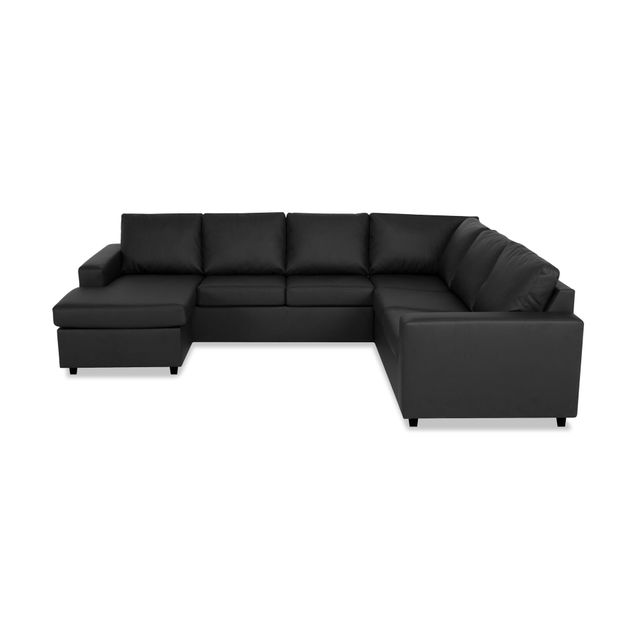 U-sohva Crazy, 5-istuttava, vasenkätinen, keinonahka, eri värivaihtoehtoja (5VUDN)