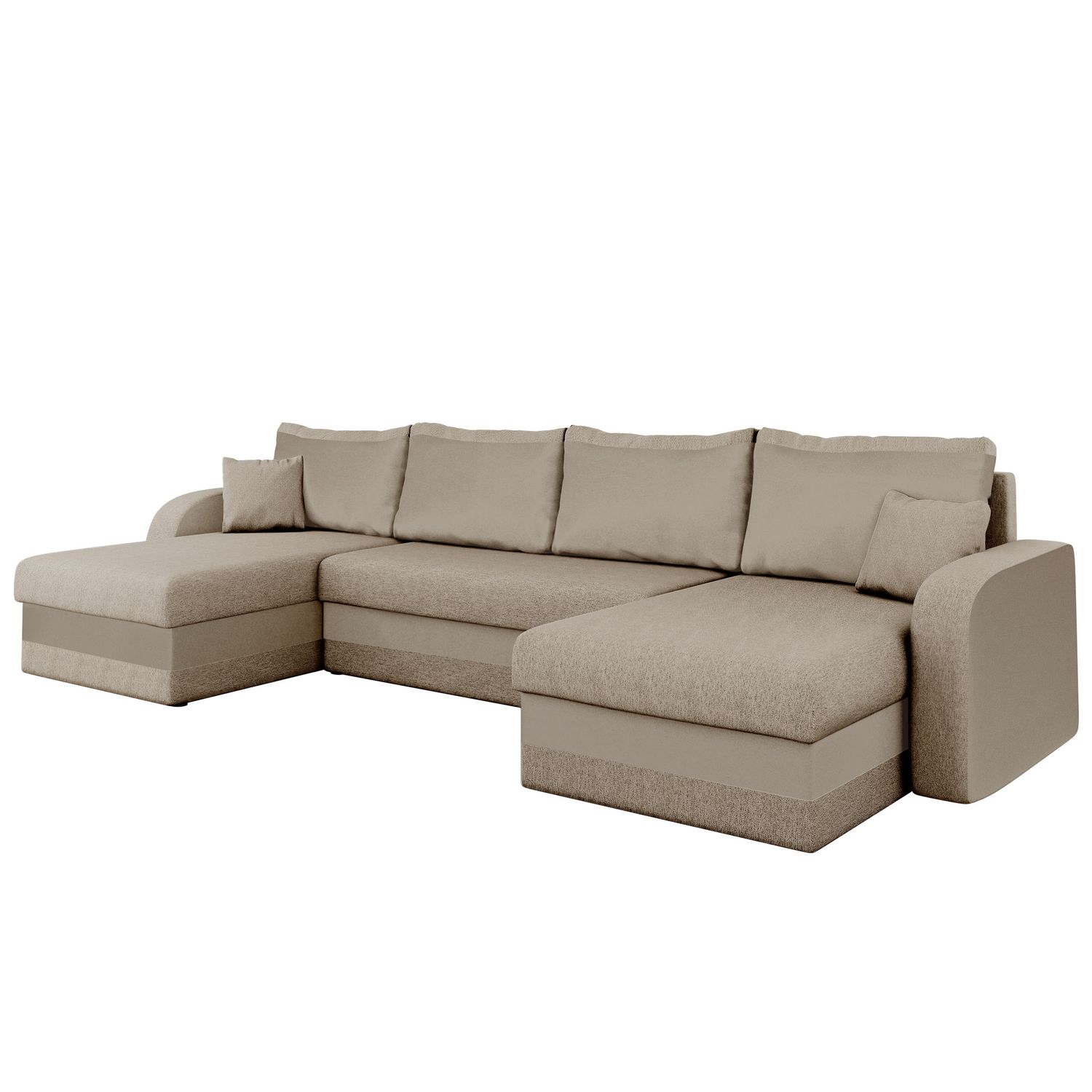 Kulmasohva KRIS U M, 6-istuttava, beige (3970)