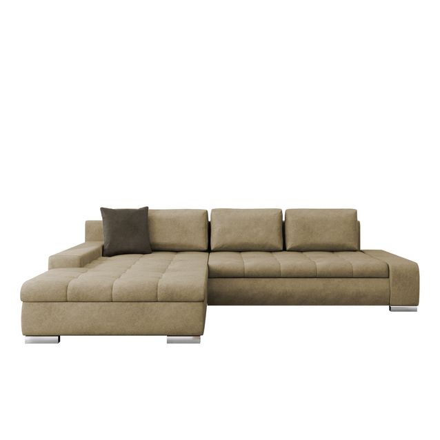 Kulmasohva ORKAN, 6-istuttava, beige/ruskea (3731)