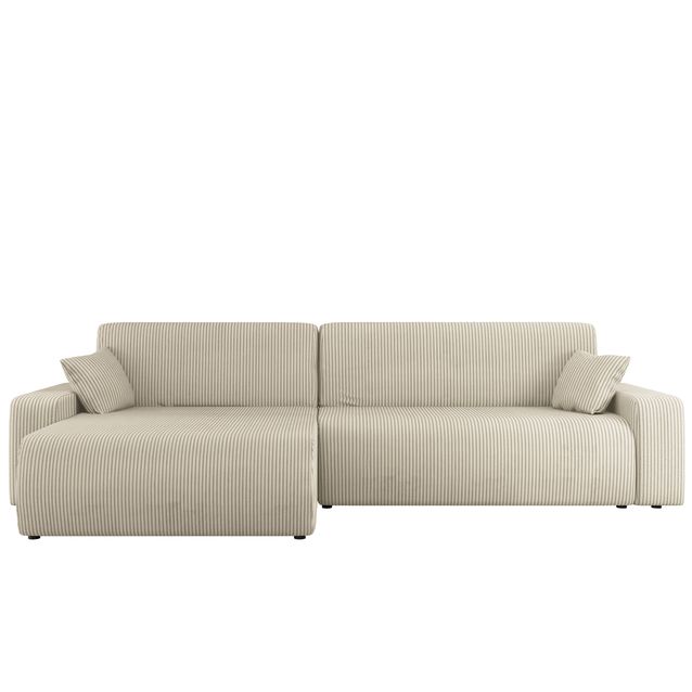 Kulmasohva PIANO L MAXI, 4-istuttava, beige (5775)