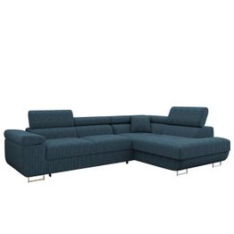 Kulmasohva TOREZIO vakosametti, 4-istuttava, eri värivaihtoehtoja