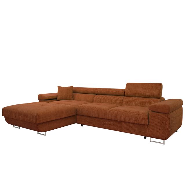 Divaanisohva TOREZIO MINI, 4-istuttava, oranssi (7045)