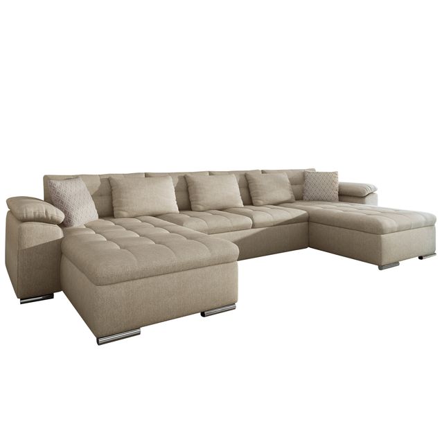 Kulmasohva WICENZA, 6-istuttava, beige (0440)