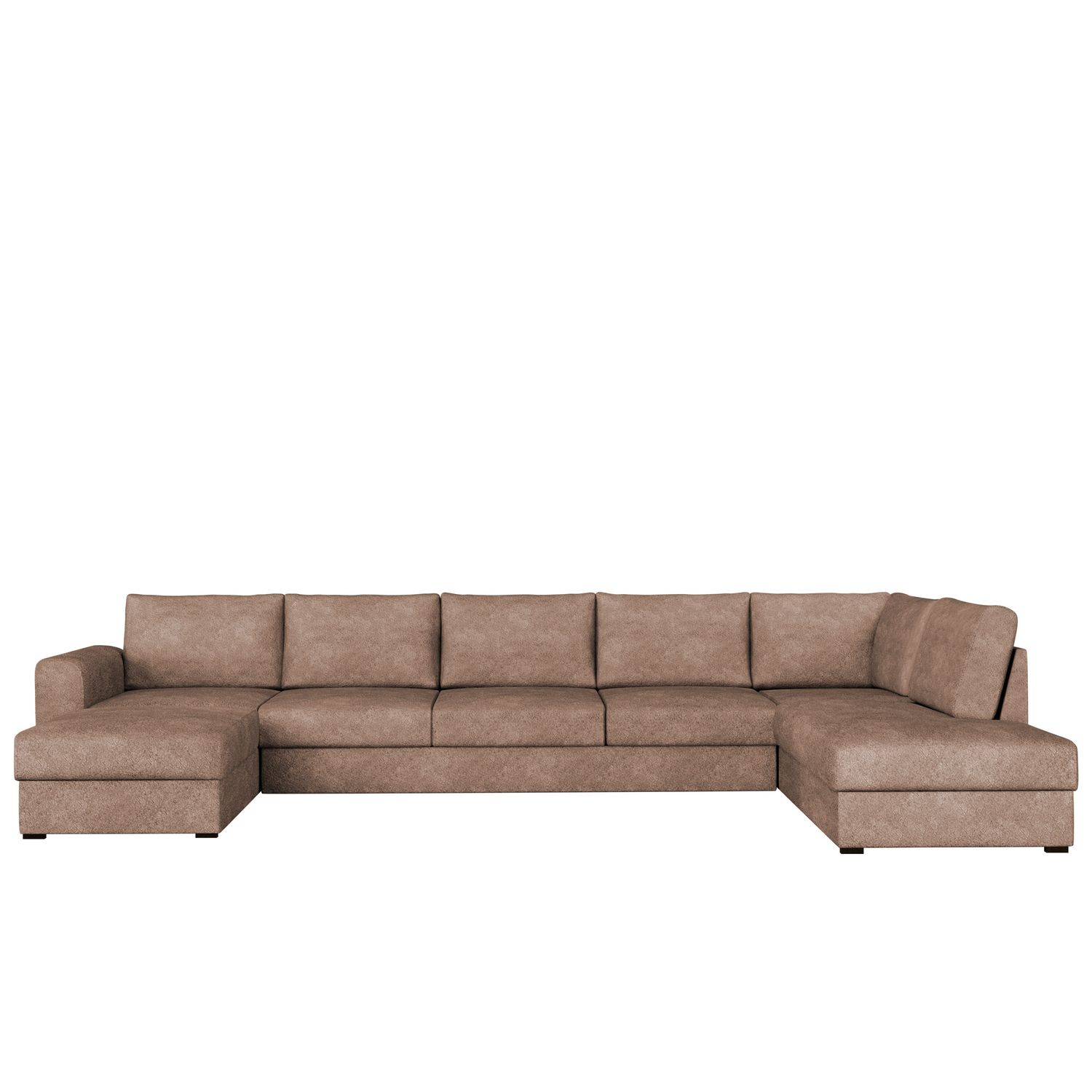 U-sohva WILMA LARGE, 8-istuttava, ruskea (1008)